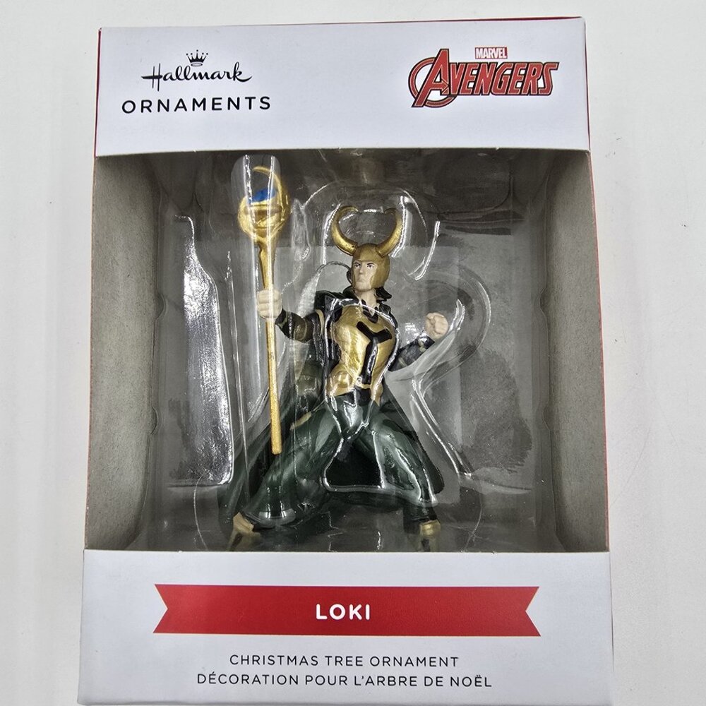Hallmark Marvel Avengers Loki Christmas Tree Ornament